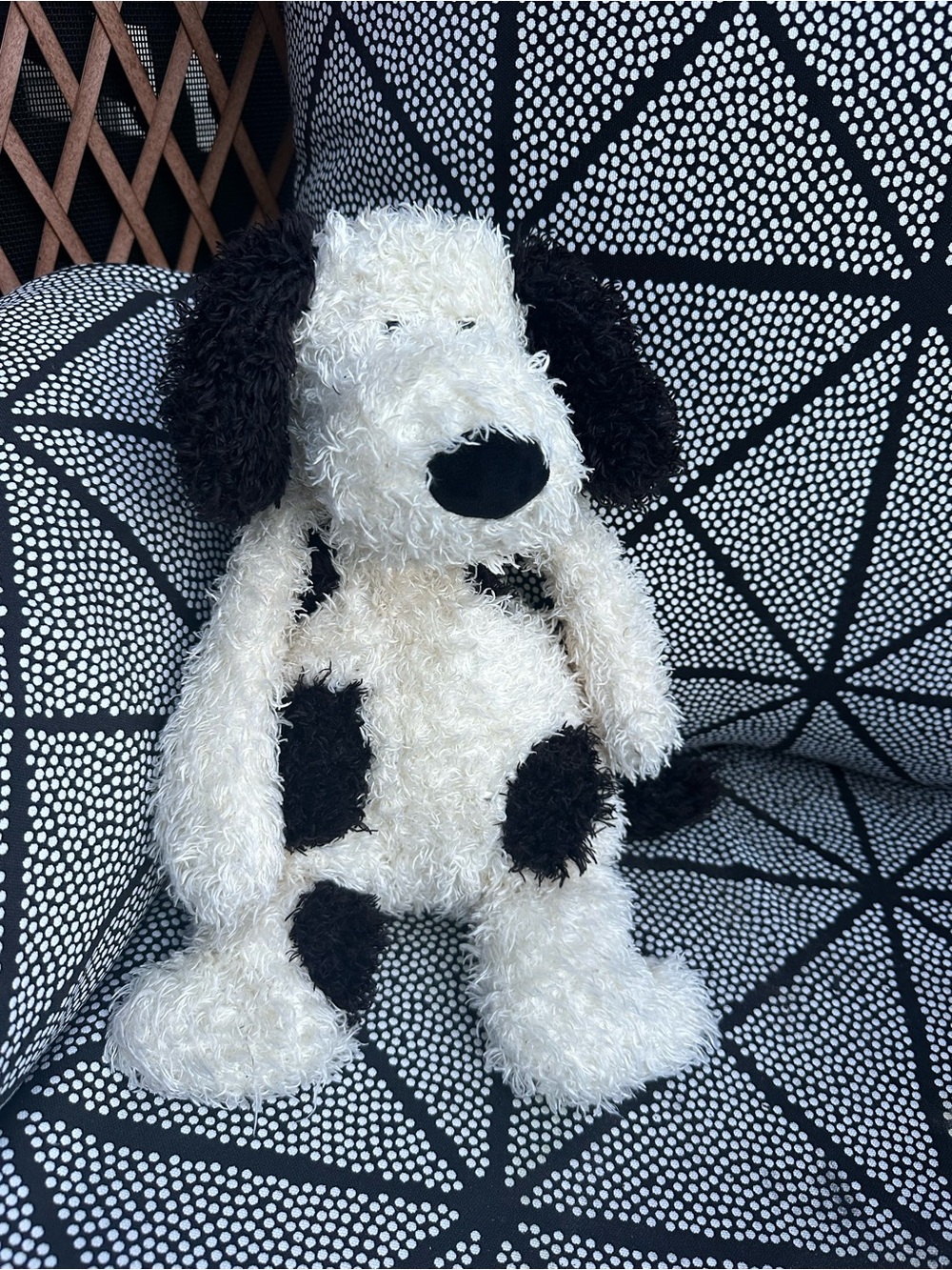Jellycat Bunglie Dalmatian Medium in excellent condition RARE RETIRED STYLE